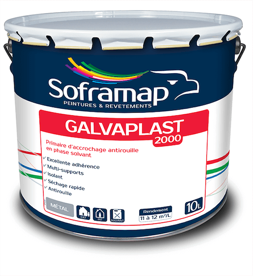 pot de peinture galvaplast